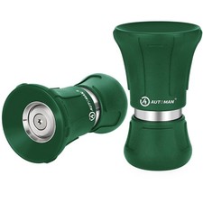 Garden Hose Nozzle Heavy Duty, 2 Pack Fireman Hose Nozzle, High Pressure Wate...