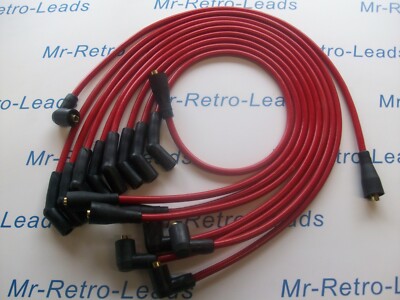 Mr Retro Leads RED 8MM Zündkabel ROVER SD1 SDI 3.0L 3.5L 3.9L HAND BUILT Vorne