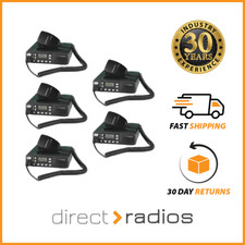 Motorola GM350 Lo Band (66-88 MHZ) Radio Mobile/Veicolo Due Vie x 5