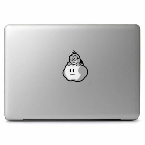 2x Lakitu Mario Decal Sticker for Macbook Air Pro Trackpad laptop Car Window Art - Image 3 of 4