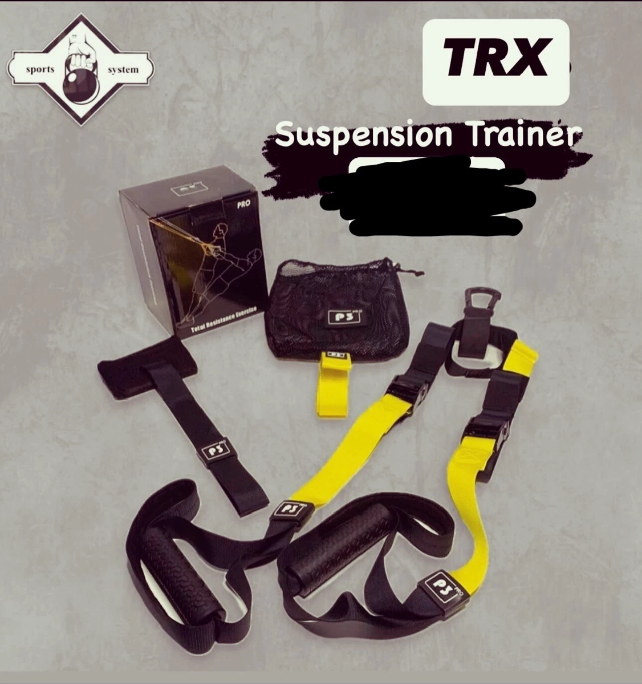 TRX👍Rings for Functional Exercises with weight✔👌