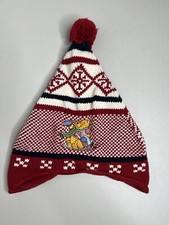 The Disney Store Winnie The Pooh  Piglet Beanie Hat Knitted Crochet Winter Hat