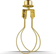 Lamp Shade Holder Lamp Shade Light Bulb Adapter With Shade Attaching Finial Top