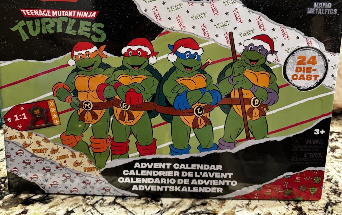 Teenage Mutant Ninja Turtles Advent Calendar | TMNT Holiday Fun