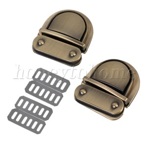 leather clasp bolsa