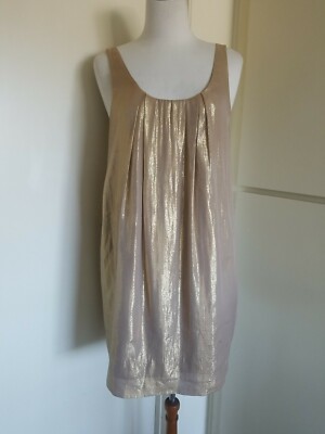madison marcus silk dress Pre-Loved Madison Marcus, Silk Keyhole Dress, Deep Copper, Size S Elle & Beck