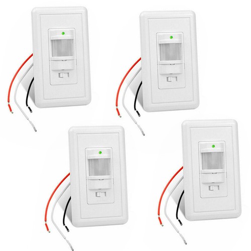 110V Motion Sensor LED Light Switch PIR Occupancy Sensor Single-Pole Wall Switch - Picture 21 of 23