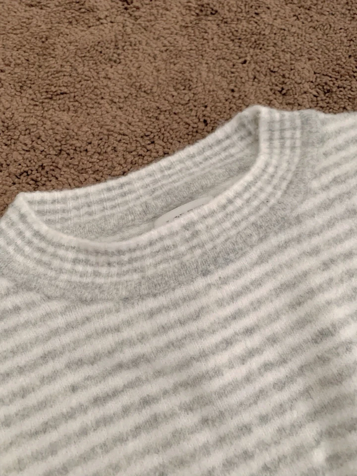 Suéter a rayas para mujer J Crew talla grande S Foto 2 de 4