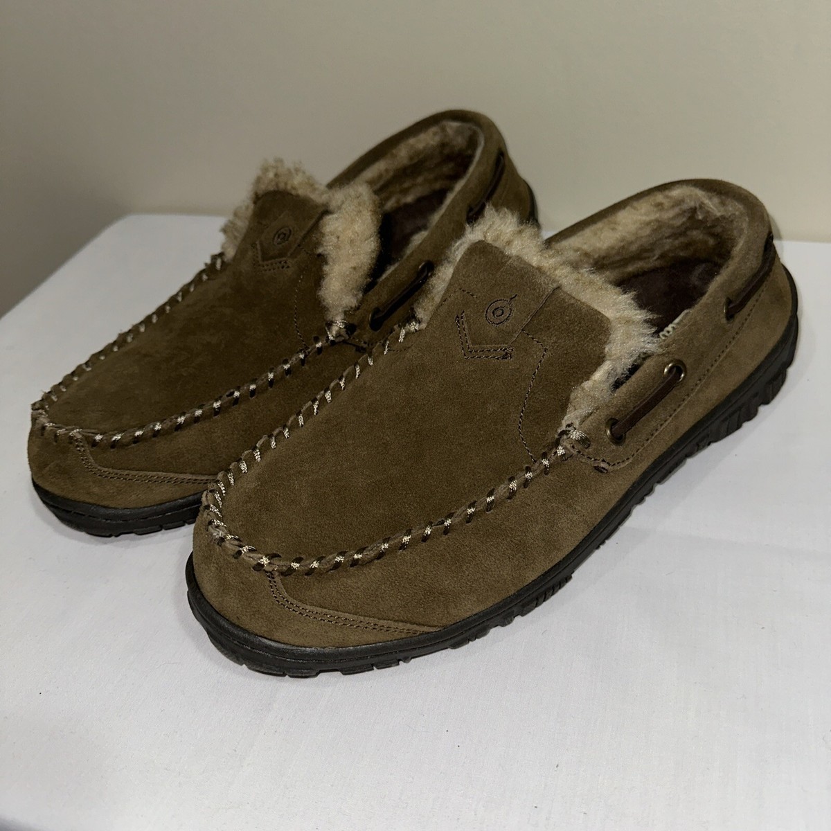 Leather Slippers Clarks Hudson Bay Slippers Clarks Hudson Bay Mens