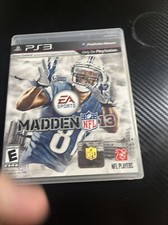 Madden NFL 13 (Sony PlayStation 3, 2012) + Manual
