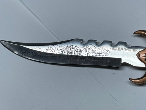 Vintage Hunting Knife Box Marked At No 1421 Mm Knife - Picture 4 of 8