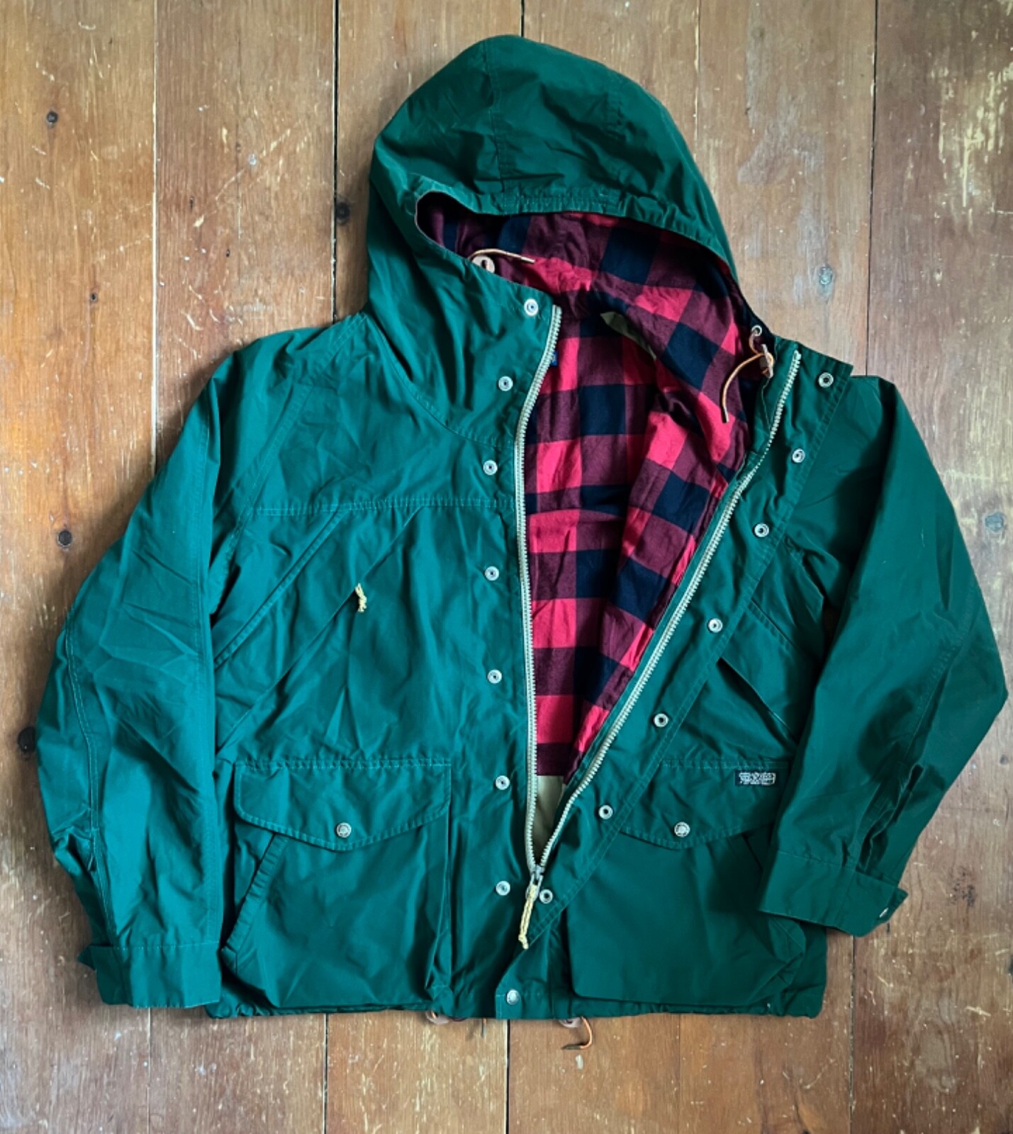 Polo Ralph Lauren XL MENS Field Jacket Hood With Plai… Gem