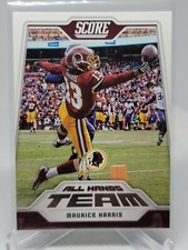 2018 Score All Hands Team Maurice Harris NFL Insert Card Redskins #6 A3A