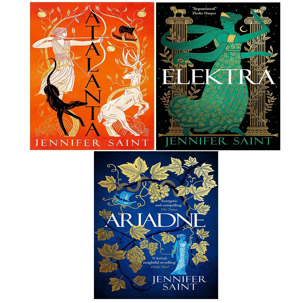 Jennifer Saint Collection 3 Books Set Ariadne, Elektra, Atalanta NEW