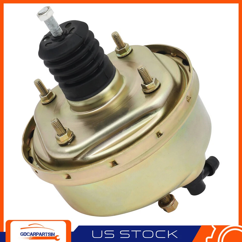 Para Chevy Ford Universal Street Rod Disco Tambor Freno Booster 7" Solo Diafálico Zinc Foto 4 de 4