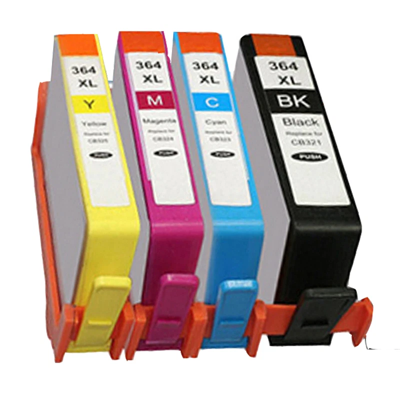 Cartouches compatible Hp-364xl imprimante Photosmart Pack de 4