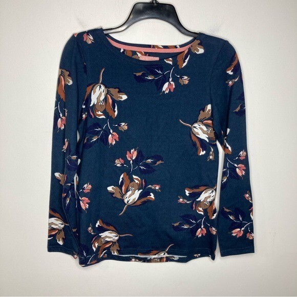 NWT Joules harbor print long sleeve top size small