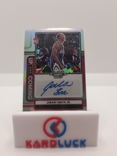 2022-23 Contenders Optic Jabari Smith Jr Up And Coming Silver Rookie Auto #69/99