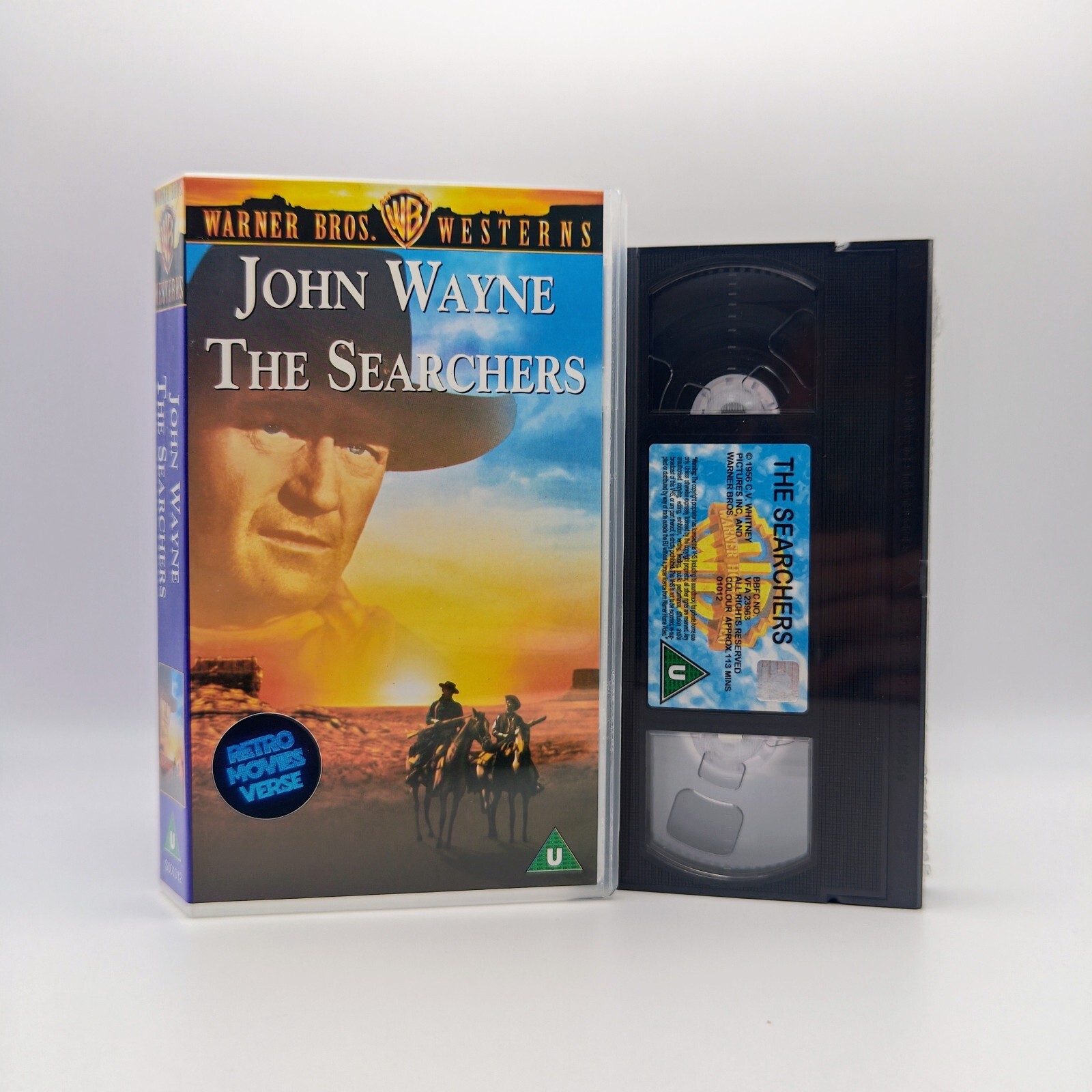 The Searchers VHS New and Sealed Video Tape John Wayne Western (1956)