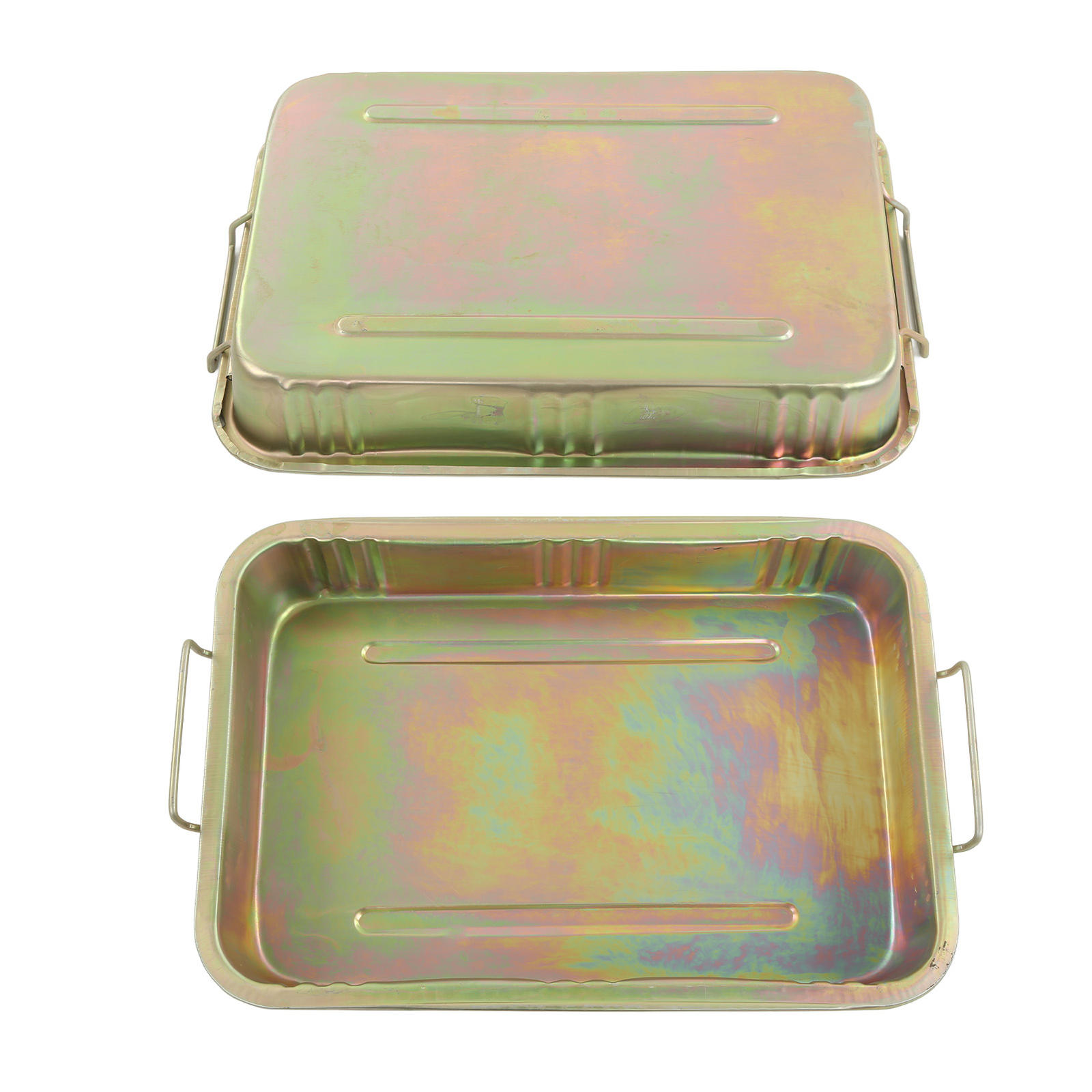 Galvanized Oil Drip Tray Pan Professional Metal Drain Container ...