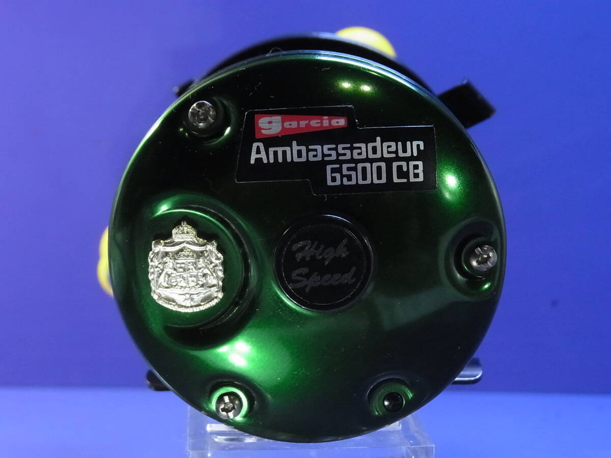 Abu Garcia Ambassadeur 6500CB Factory Tuned Green Mint Condition 