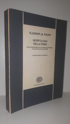 Vladimir Ja. Propp - MORPHOLOGIE DES MÄRCHENS - Luigi Bravo - Einaudi 1966 [A1]