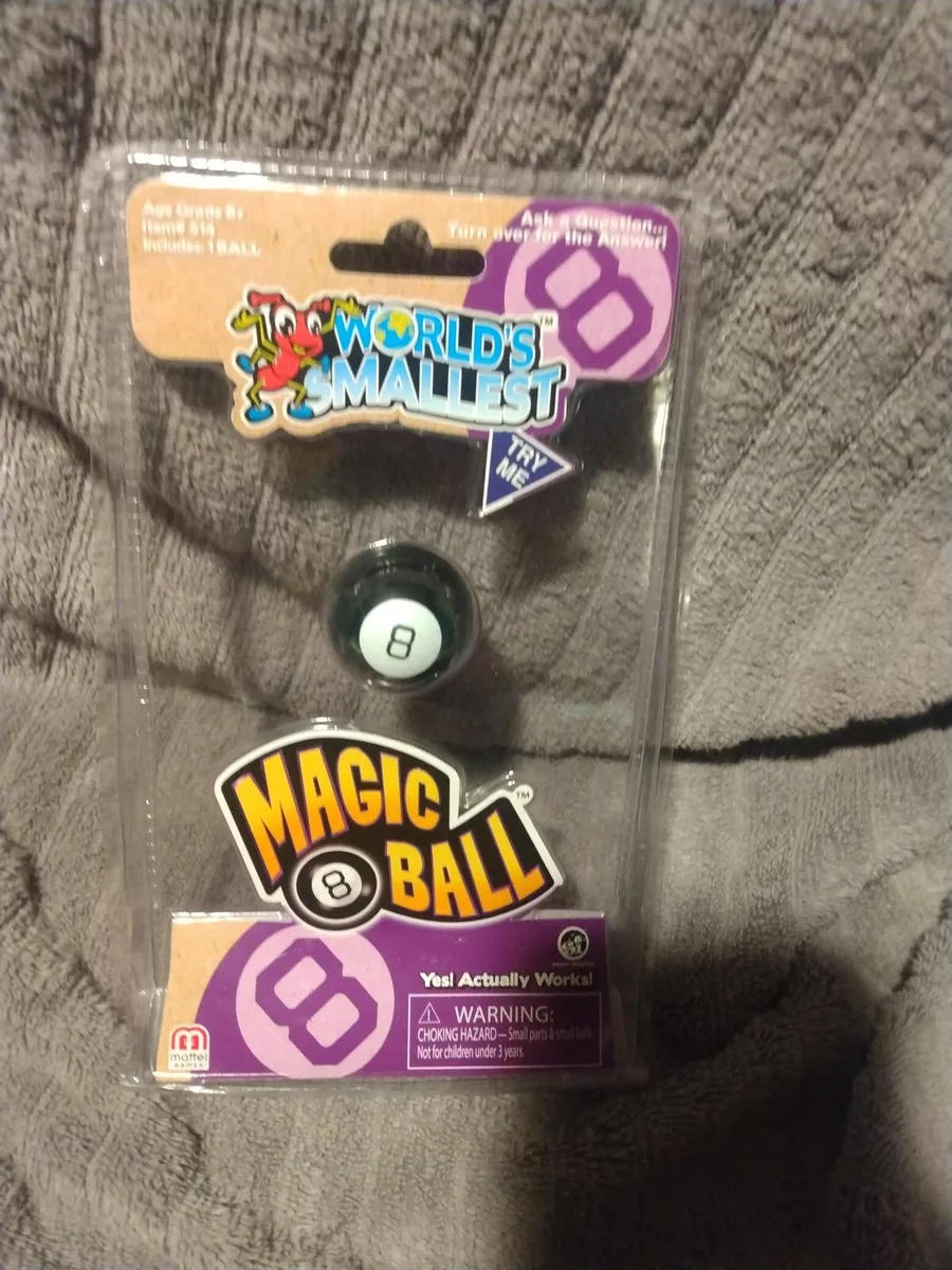 World's Smallest Magic 8 Ball