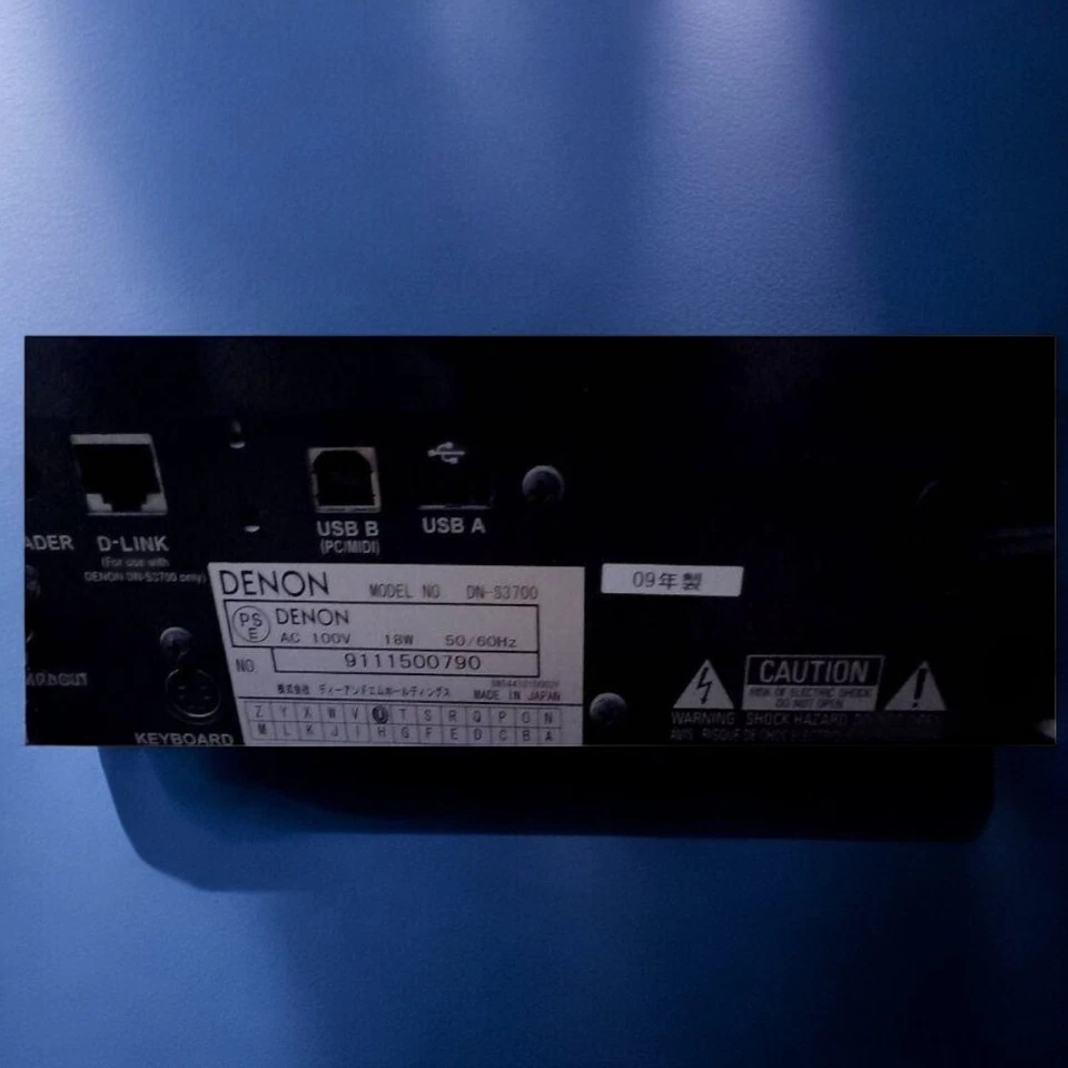 Denon DJ DN-S3700 Pair Digital Media Turntable Tested/working - Image 4 of 4