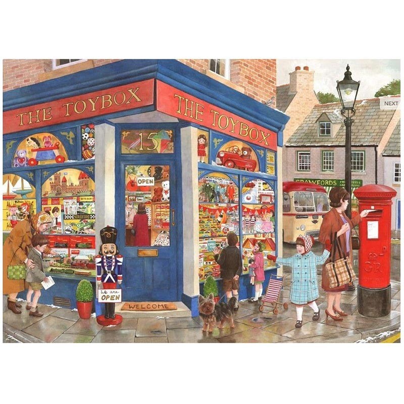 Toy Box Toys Brand New 1000 House of Puzzles HOP Jigsaw Puzzle