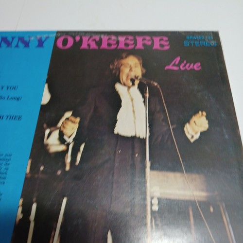 Johnny O'Keefe Live Record Vinyl Lp Aus 1973 - Picture 12 of 12