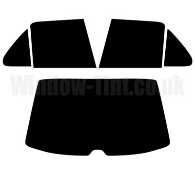 Pre Cut Window Tint for Peugeot 306 5-Door Hatchback 1993-02 5% Limo Black Rear