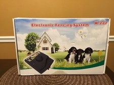 Electronic pet fencing system W-227 New Open Box