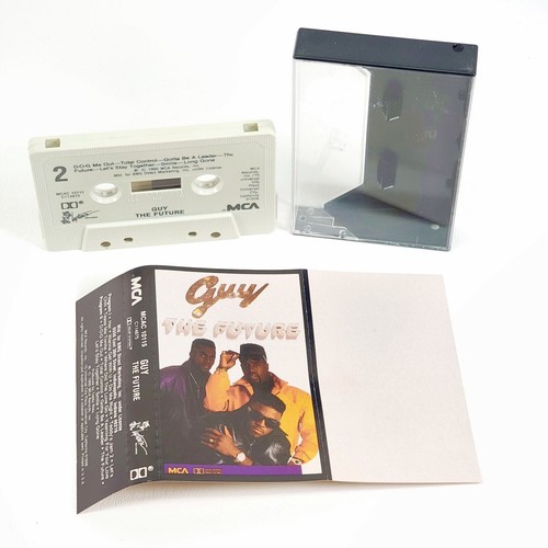 2 Cassettes Guy Self Titled & The Future 1988 1990 Uptown Records MCAC 10115 EUC - Picture 8 of 9