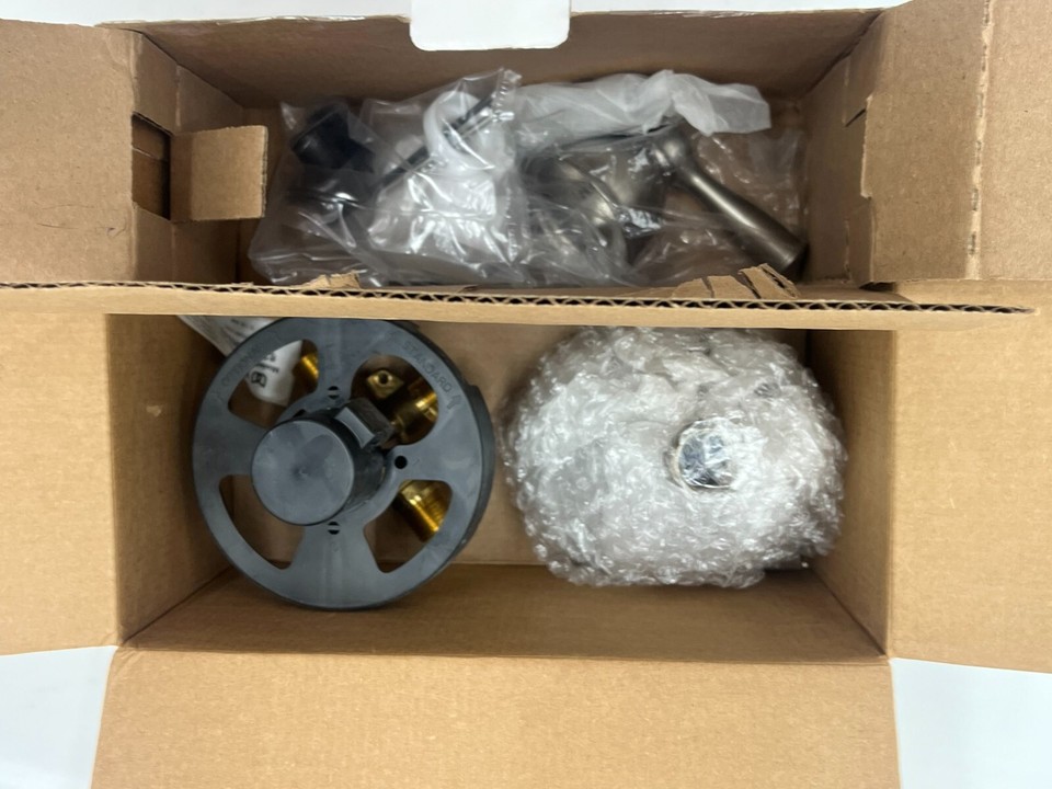 Moen Banbury Shower Faucet Trim Package With Valve - Brushed Nickel, Includes Shower Head