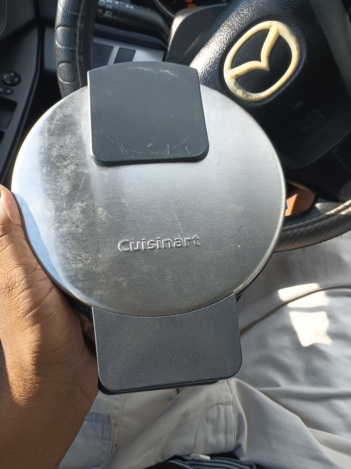 Cuisinart WMR-CA Non-Stick Waffle Maker with 5 Browning Settings in Stainless Steel-image