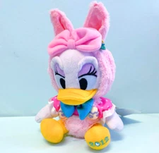 Disneyland Daisy Duck Plush Doll Disney Easter 2012 Rabbit Bunny Tokyo Japan F/S