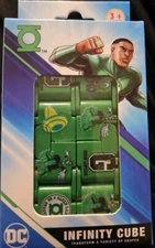 DC Comics Green Lantern Infinity Cube Fidget Toy | Transformable Stress Reliever
