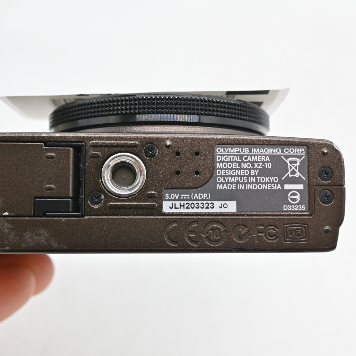 Near Mint] OLYMPUS STYLUS XZ-10 12.0MP Brown Digital Camera