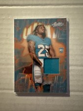 Jaylen Wright 2024 Absolute Rookie Force Jersey RC #RF-JWT Dolphins
