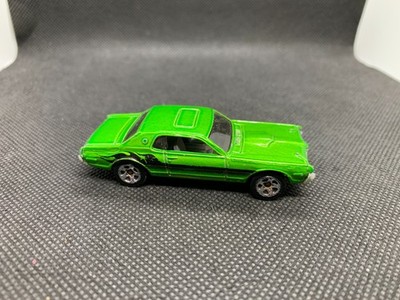 Hot Wheels - '68 Mercury Cougar Eliminator Green - Diecast - Maßstab 1:64 - GEBRAUCHT
