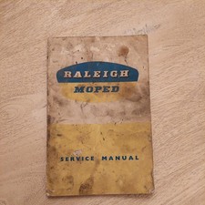 original Raleigh Moped service manual 