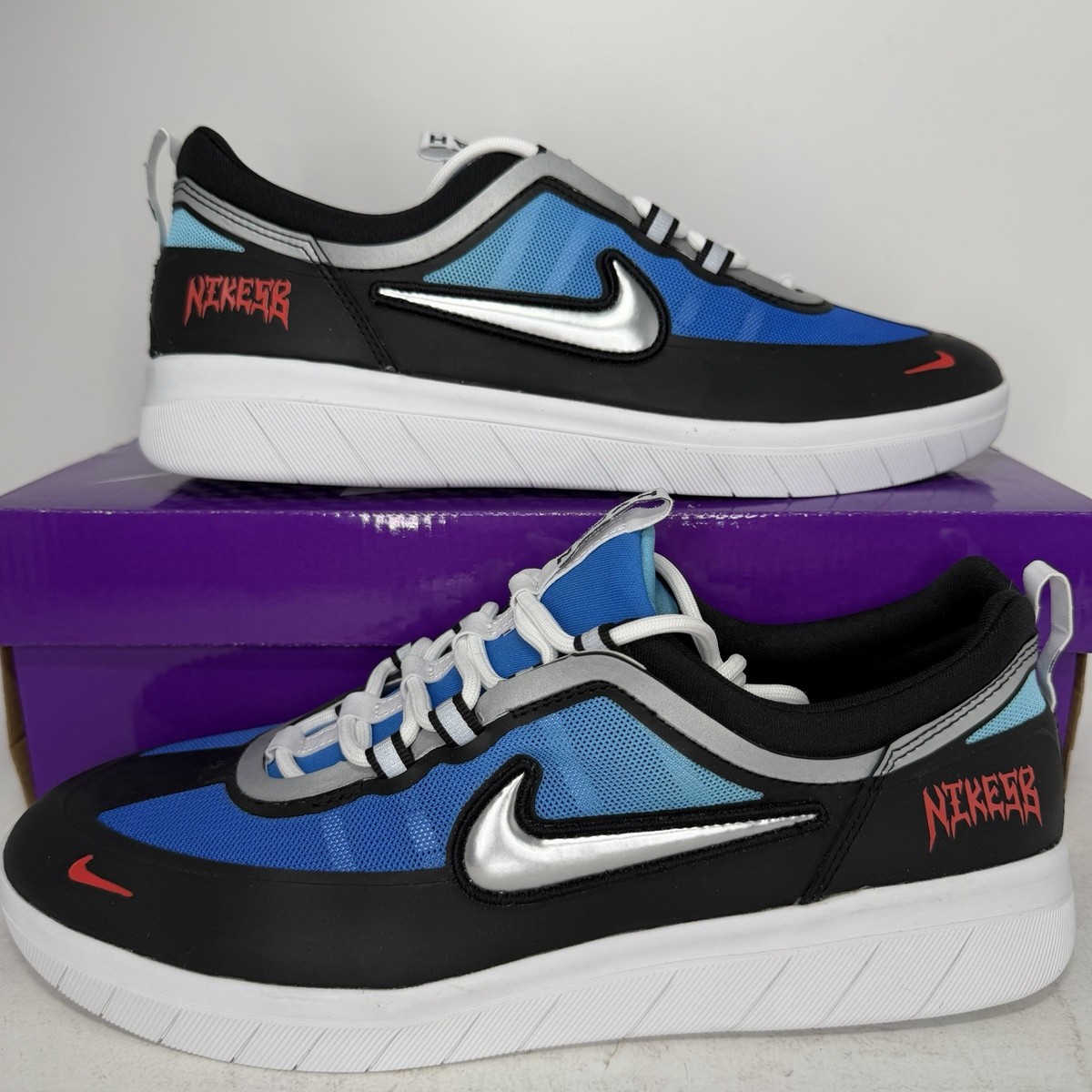 ばやし Nike SB Nyjah 4 - Thistle Wolf Grey – Holistic Skateshop