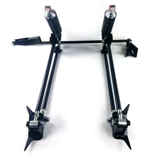 Rear Parallel 4 Link Kit & Coilovers 3500Lbs GVM Fits 64-67 Chevy fits tci shock