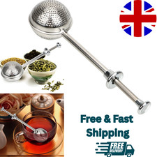 Stainless Steel Tea Infuser Ball Strainer Filter for Loose Leaf Herbal Spice UK