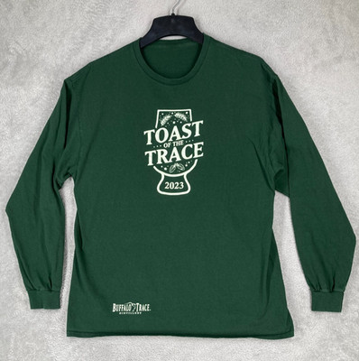 Buffalo Trace Distillery T Shirt Adult Large Toast Of The Trace Kentucky Bourbon
