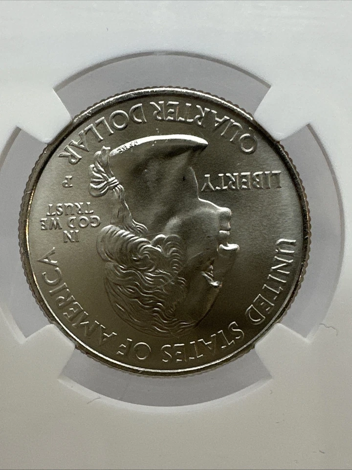 2009-P  CLAD SMS AMERICAN GUAM QUARTER NGC MS68 SR8-10 - Image 4 of 4