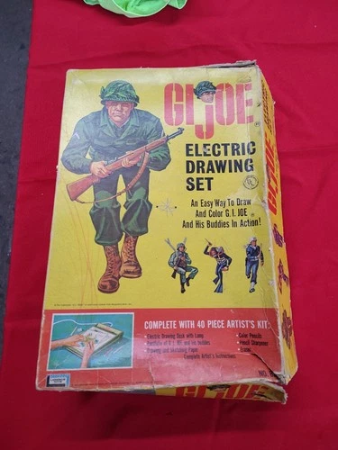 GI Joe Electric Drawing Set