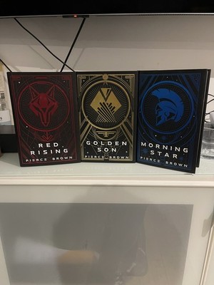 Fairyloot Exclusive Red Rising Iron Edition By Pierce Brown Signed By The Author