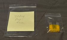 20 AMP 1-Pack 20A Maxi Fuse Blade Yellow 20A Car Truck Boat Marine RV