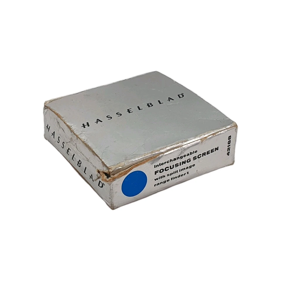 Hasselblad 42188 PANTALLA DE ENFOQUE con telémetro de imagen dividida 500C C/M. COMO NUEVO con caja Foto 2 de 4